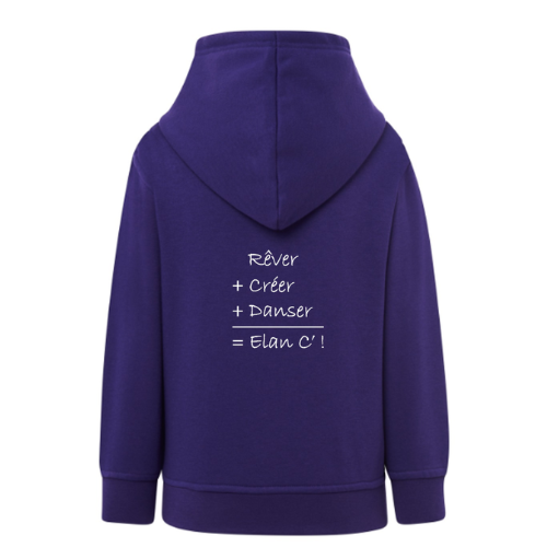 Sweat capuche enfant SWRKKNG/PU - Image 2